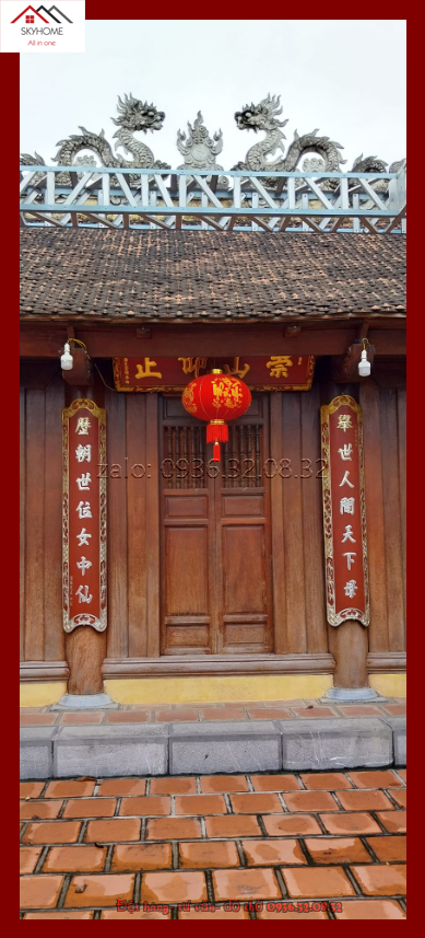 Hoành phi câu đối thờ chữ 